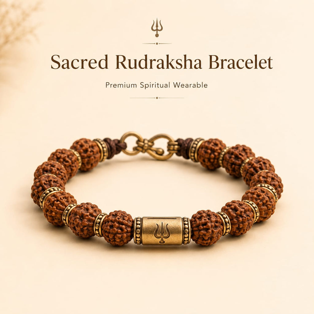 5 Mukhi Rudraksha Bracelet