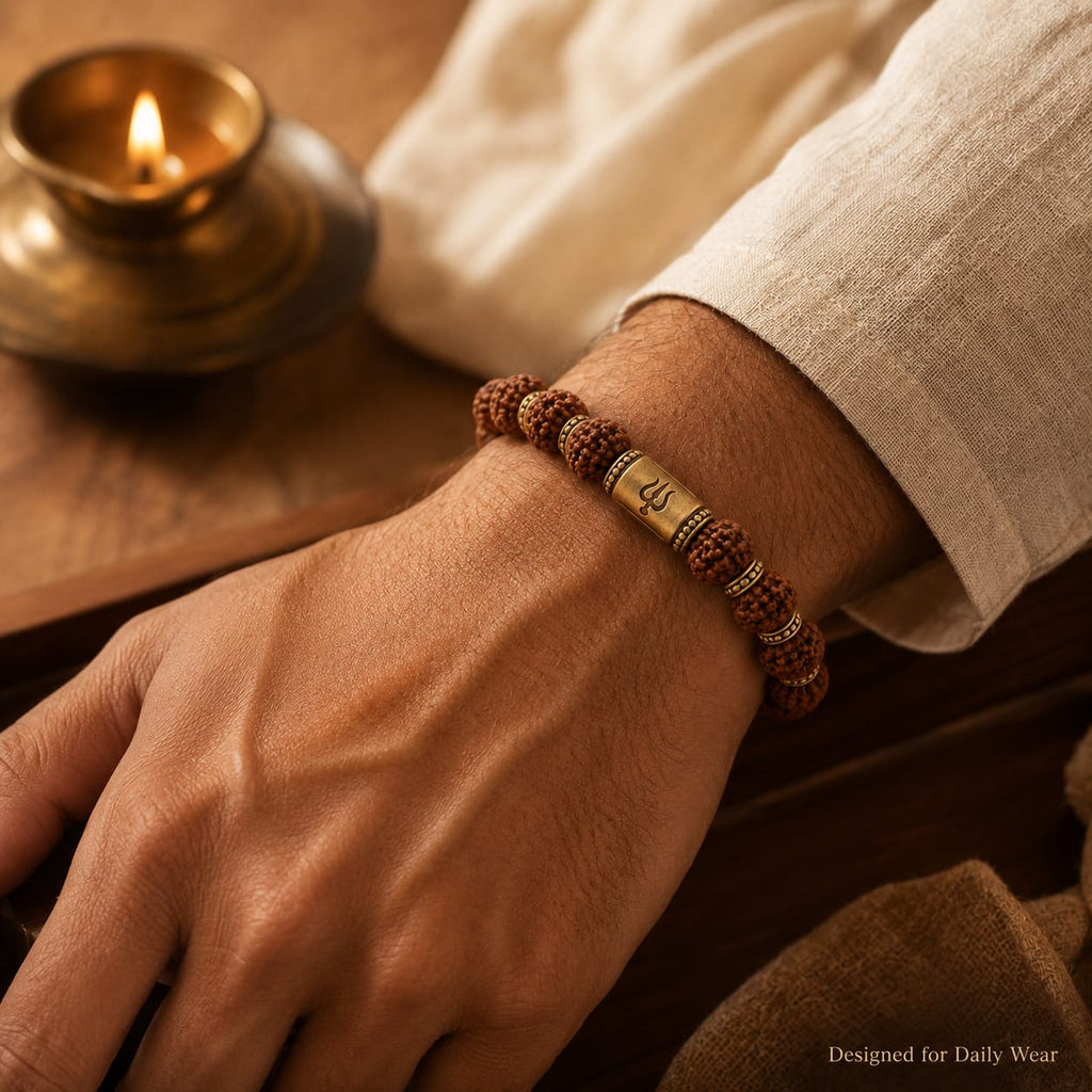 5 Mukhi Rudraksha Bracelet