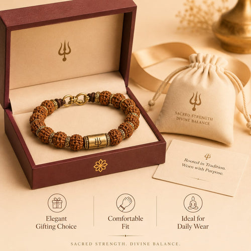 5 Mukhi Rudraksha Bracelet