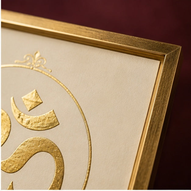 Premium Om Wall Frame