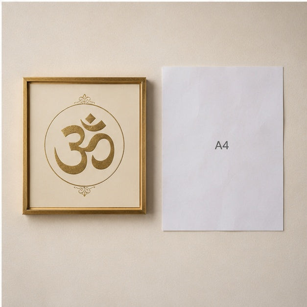 Premium Om Wall Frame